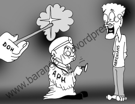 Political Cartoon: Abra Provincial Hospital Demoted